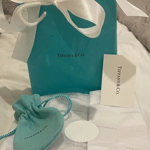 Tiffany jewelry bag with Tiffany Gift Bag.